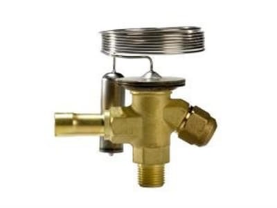Danfoss T 2 Thermostatic expansion valve flare/solder - R404A, R507, Intern, -40-10°C, TS 2