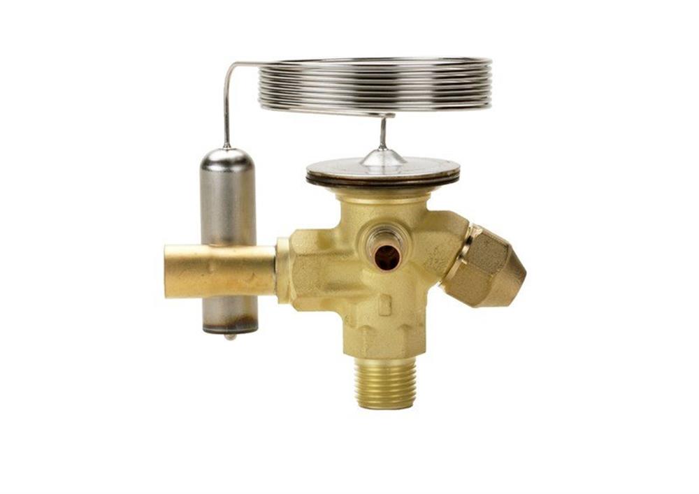 Danfoss T 2 Thermostatic expansion valve flare/solder - R455A, Intern, -40-10°C, T 2 R455A