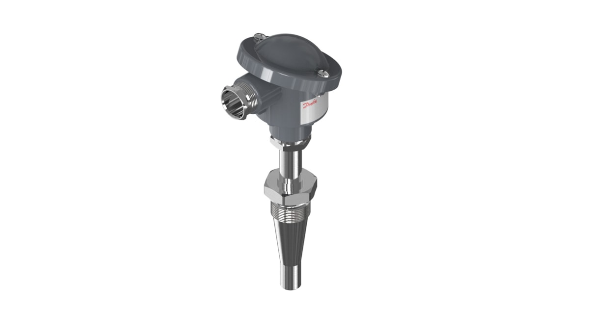 Danfoss temperature sensor MBT 5116, PT100 — -50/600GRC, neck 50mm, 3/4" x L150MM