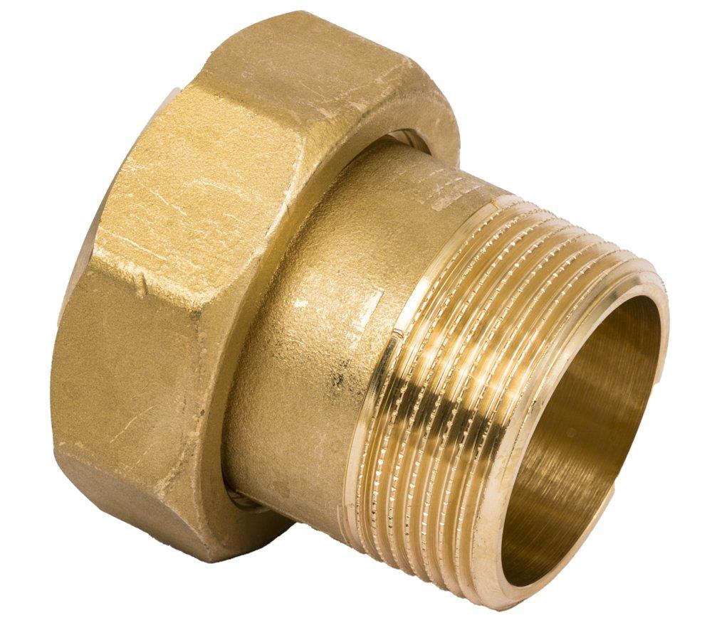Danfoss Threaded Nipple Set 2 pcs - Nipple, 1 1/2", 40