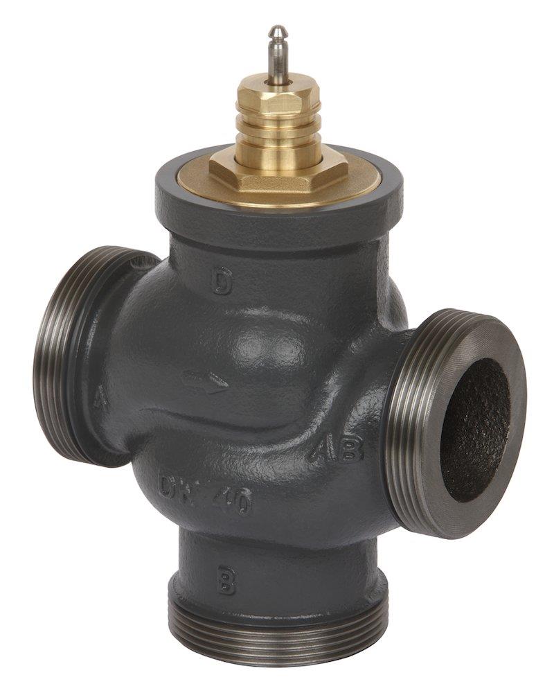 Danfoss VFG 3 Seat Valve 3-Way - 25, 1 1/2", Nipple, 10M³/h