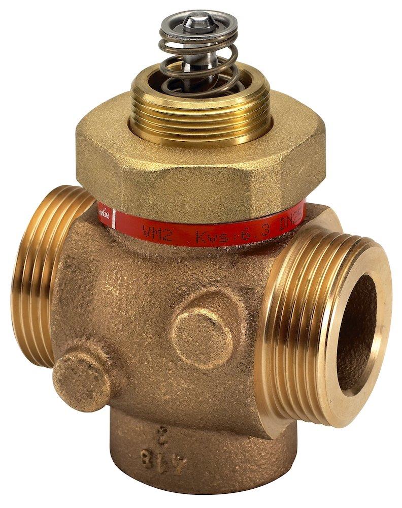Danfoss VM 2 Seat Valve 2-Way - 15, 3/4", Nipple, 0.4M³/h
