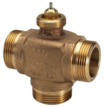 Danfoss VMV Seat Valve M30 neck 3-Way - 3/4", Nipple