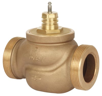 Danfoss VRB 2 Seat Valve 2-Way - 15, 1", Nipple, 0.63M³/h