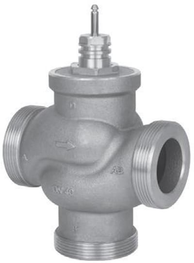 Danfoss VRB 3 Seat Valve 3-Way - 40, 2 1/4", Nipple, 25M³/h