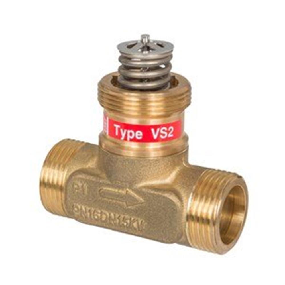 Danfoss VS 2 Seat Valve 2-Way - 25, 1 1/4", Nipple, 4M³/h