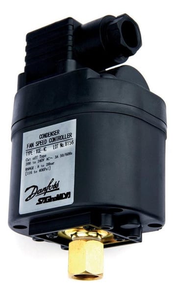 Danfoss XGE Fan speed controller - 20-55°C, 22-39bar, 7bar, 28bar, 3A, 1, XGE-6C