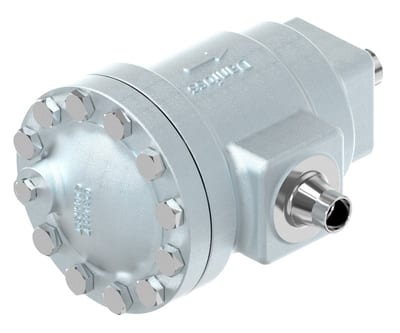 Danfoss ELIMINATOR DCR CO2 filter drier shell, DCR 04807B, 7/8 in ODF solder, 1-Core (48 cu.in.), 90 bar R744, code