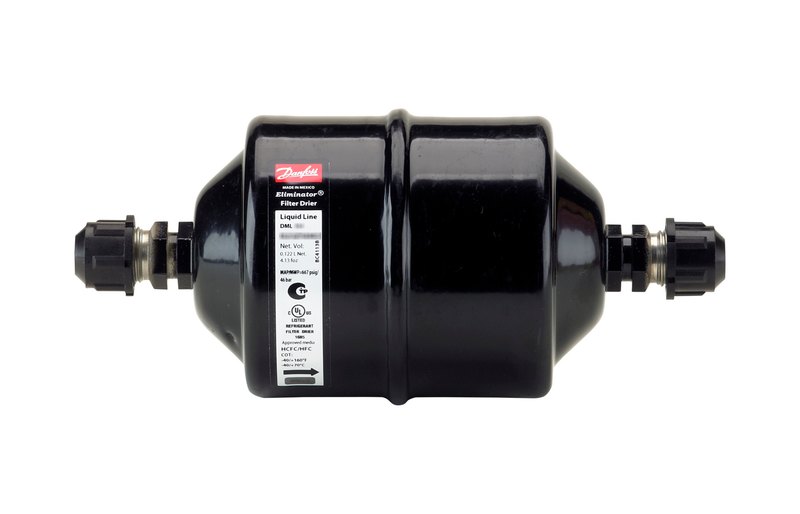 Danfoss DML 163 filter drier, Flare, SAE 3/8 in (10 mm)