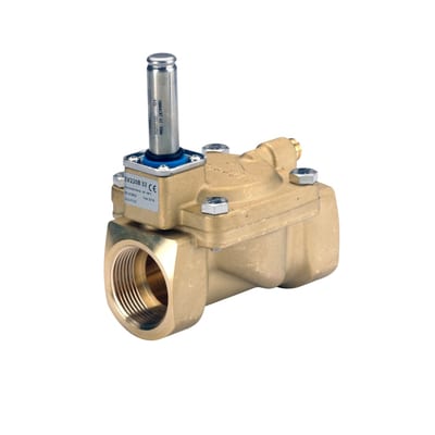 Danfoss Solenoid valve EV220B 32B G, NC — R1 1/4", 0,3-12bar, WOL, brass/ NBR
