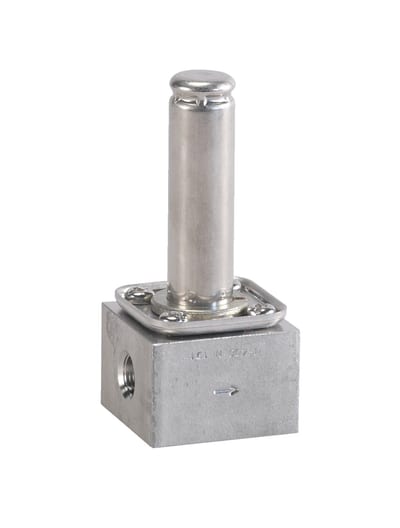 Danfoss solenoid valve EV210B, 1/4" NC — 0/30 bar, rustfrii