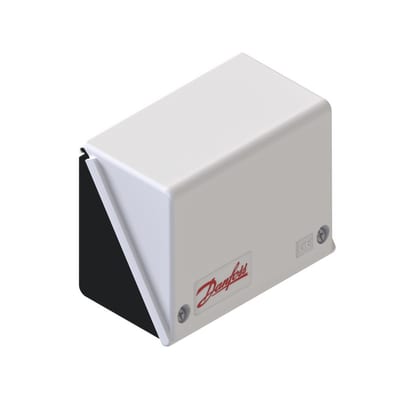 Danfoss KPI35 pressure switch, factory-set 4.8 bar, 1.4 bar differential, auto reset, SPDT, G 1/4 in, IP55