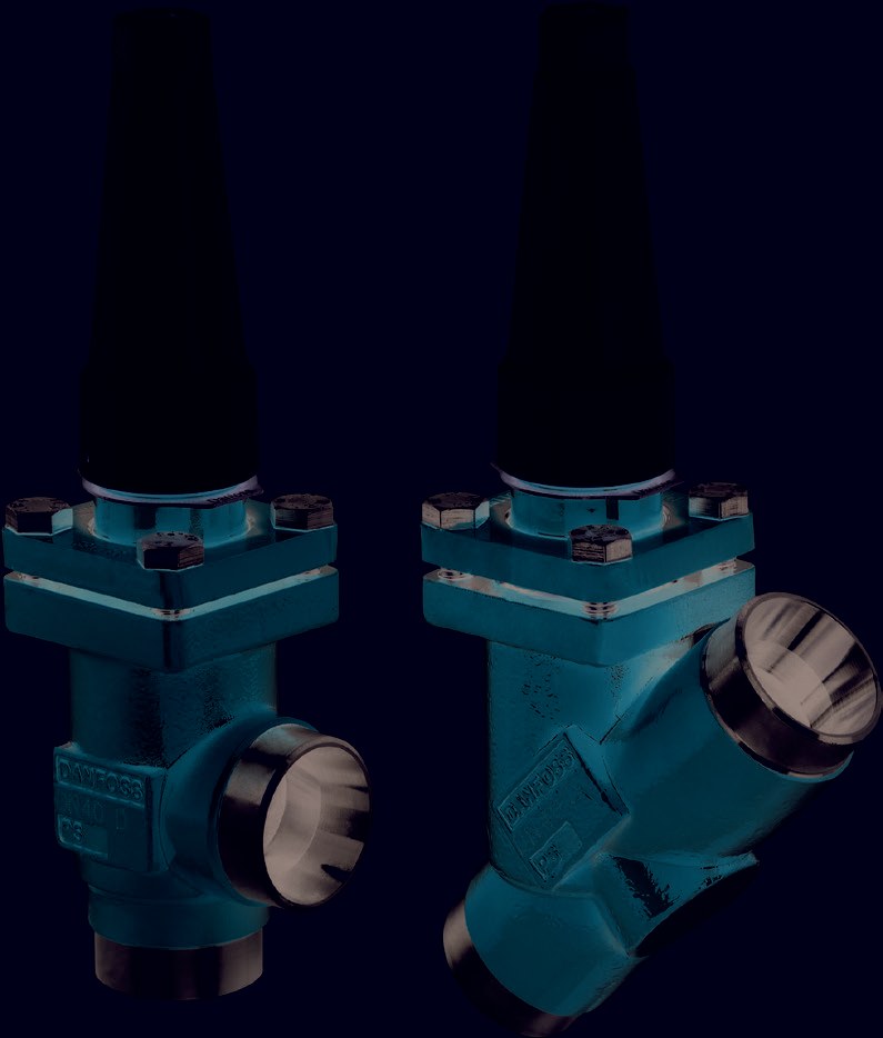 Danfoss REG-SB SS 10 hand-operated regulating (manual expansion) valve, 10 mm (3/8 in) angleway, butt weld to EN 10220, stainless steel, 52 bar, Kv 0.6 M3/h (code 148B5018)