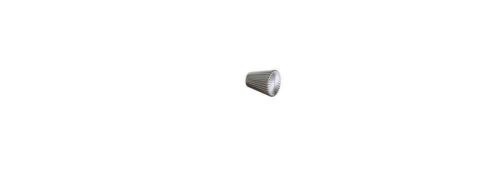 Dansani Daisy Handle - 24mm, Chrome-plated, 26mm