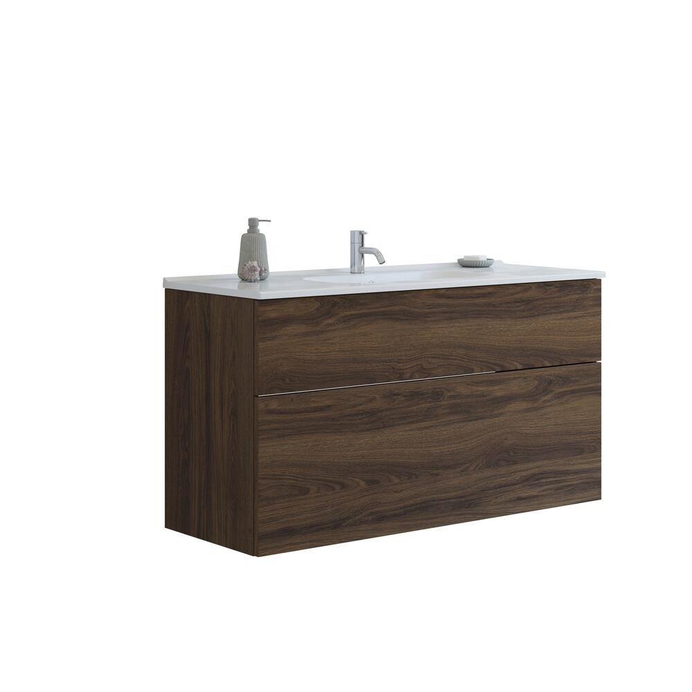 Dansani Luna Furniture Package Brown Oak - Melamine-Coated, 1210x658x455mm, Oak
