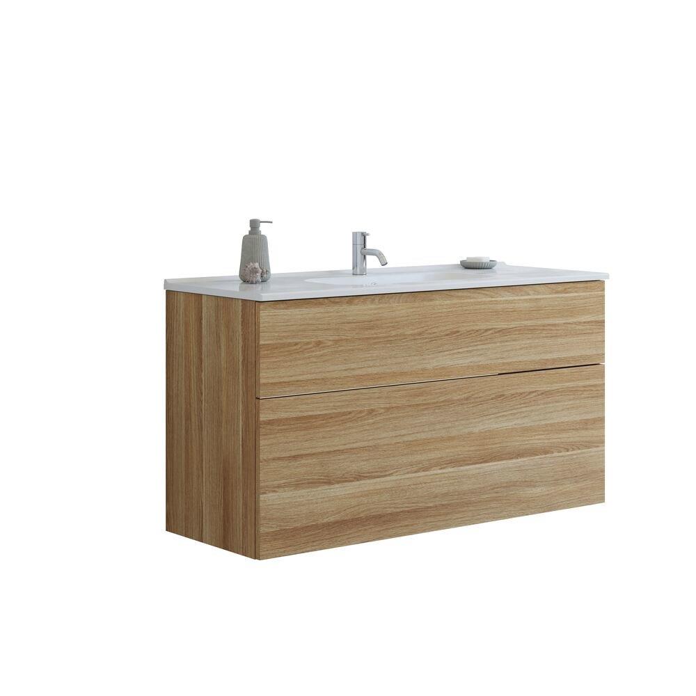 Dansani Luna furniture package warm oak - melamine-coated, 1210x658x455 mm