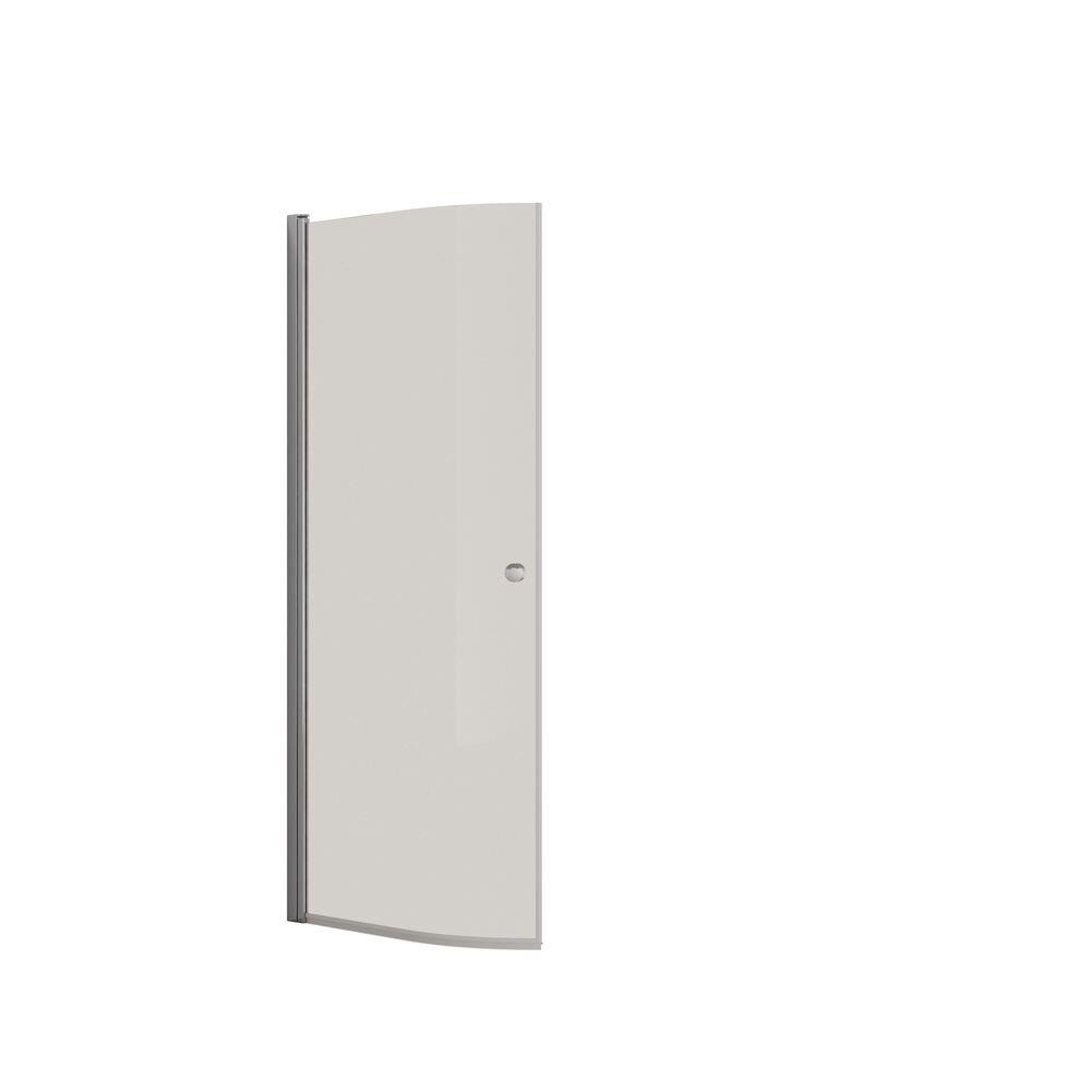 Dansani Match Shower Door - 2000mm, 840mm, Clear, Rounded