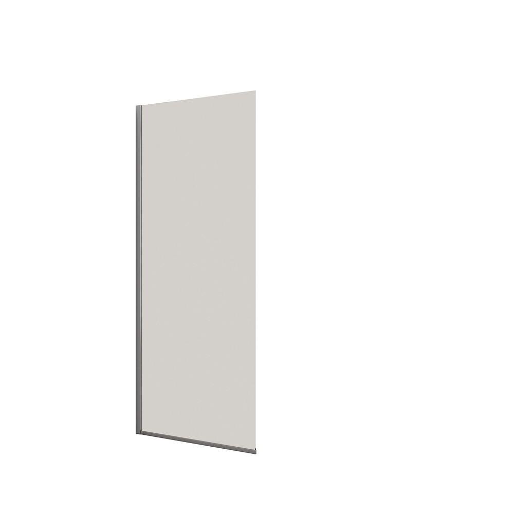 Dansani Match Shower Wall - 1978mm, 990mm, Clear