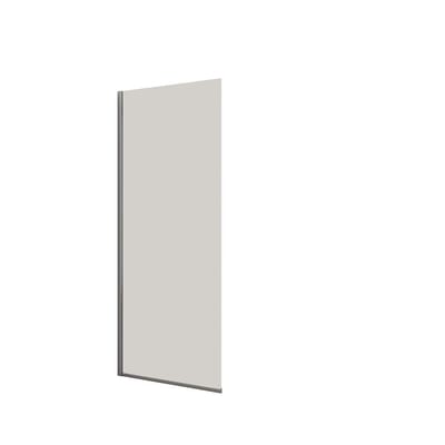 Dansani Match Shower Wall - 1978mm, 990mm, Clear