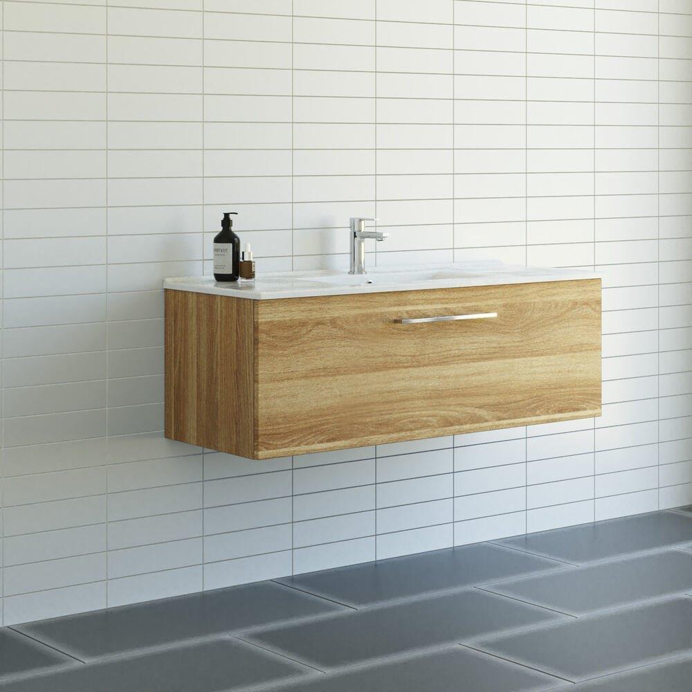 Dansani Mido Furniture package warm oak, 1210x418x455mm, 1 drawer