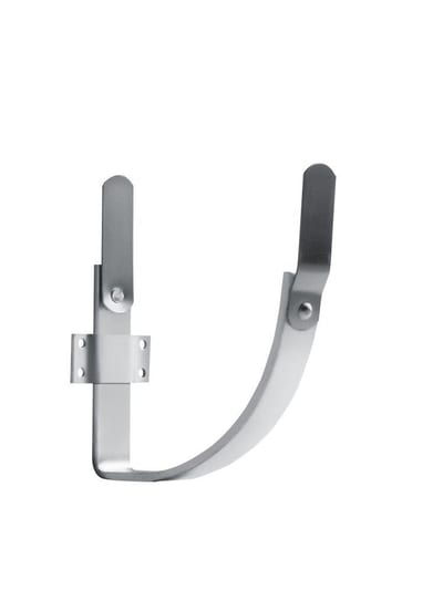 Dansk Gutter bracket Console Iron 1/4 round galvanized - 400mm, 14", Konsol, Zinc, 5mm, 146mm