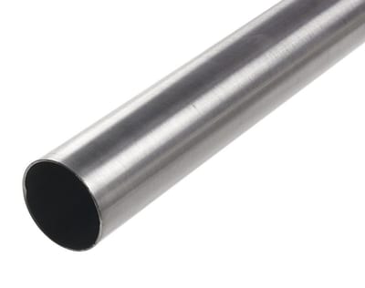 Decoration Tube Ground K320 EN 1.4301/07 HF Welded - 33.7mm, 6M, 3mm, No