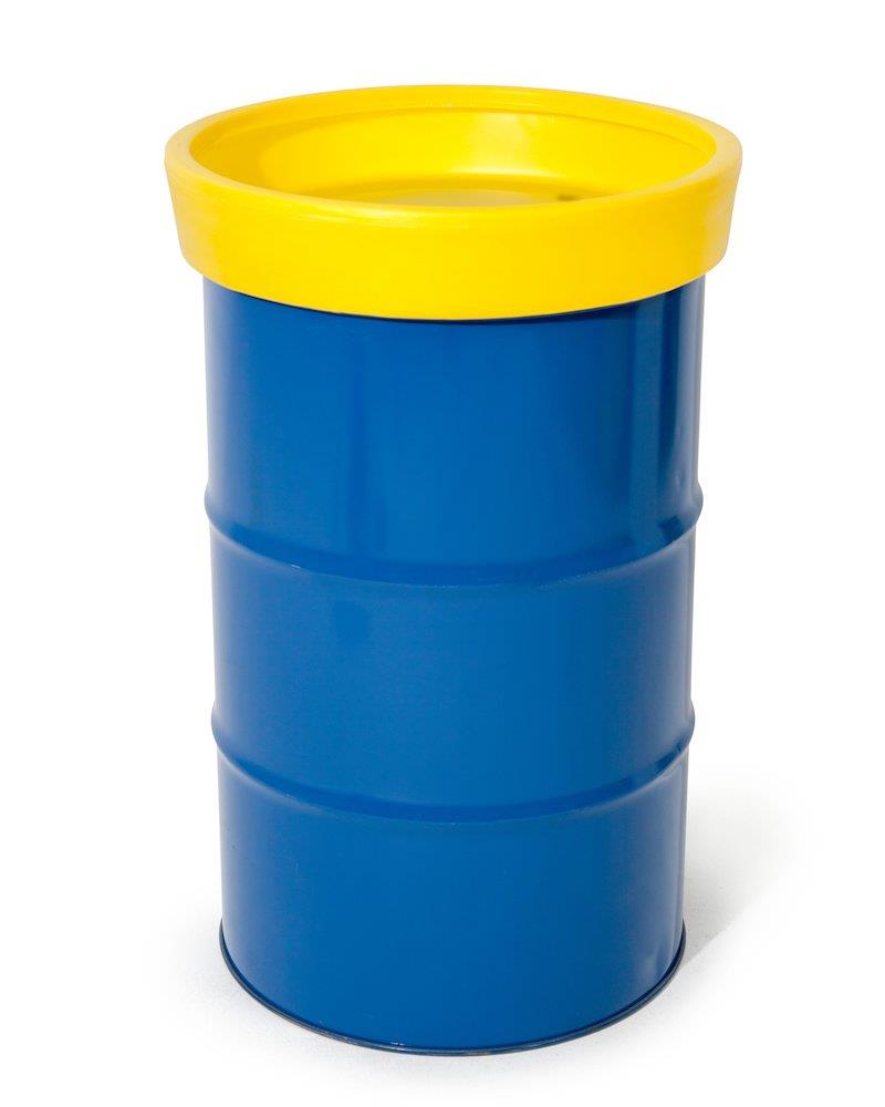 DENIOS drum funnel 27 liters - steel-/plasttromler
