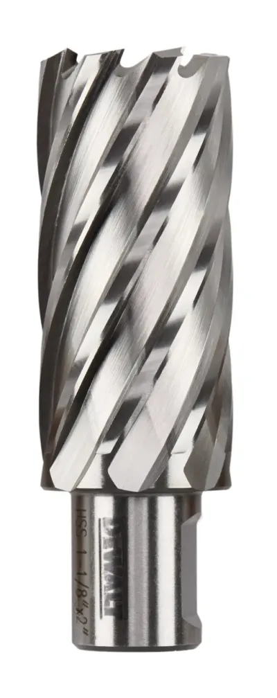 1-1/8-IN. X 2-IN. HSS annular cutter, 3/4-IN. Weldon