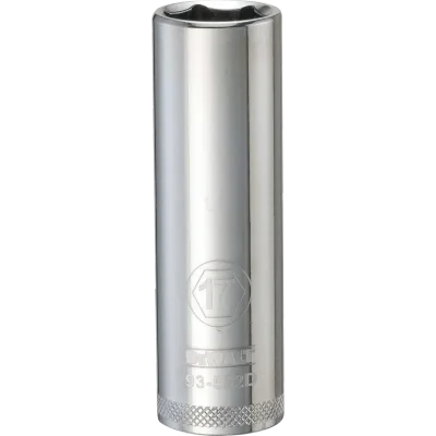 1/2-IN. (13mm) Drive 6-Point 17mm Metric Deep Socket