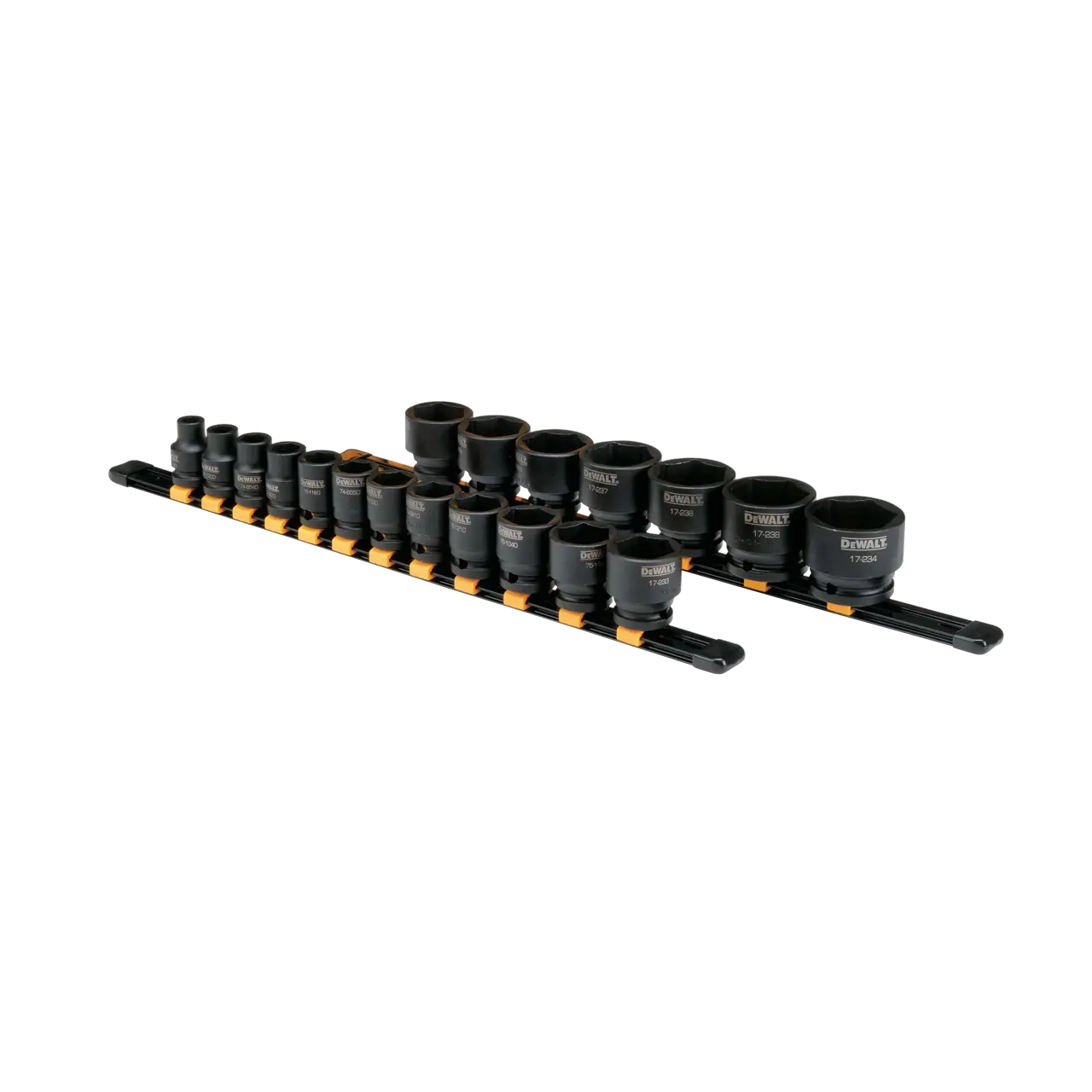 1/2-IN. Drive 6-Point Impact Socket Set (19-PC.)