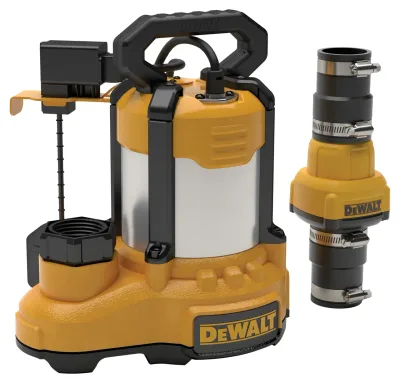 1-3hp Sump Pump Stainless Steel Cast Iron Aluminum Submersible Automatic Vertical Switch