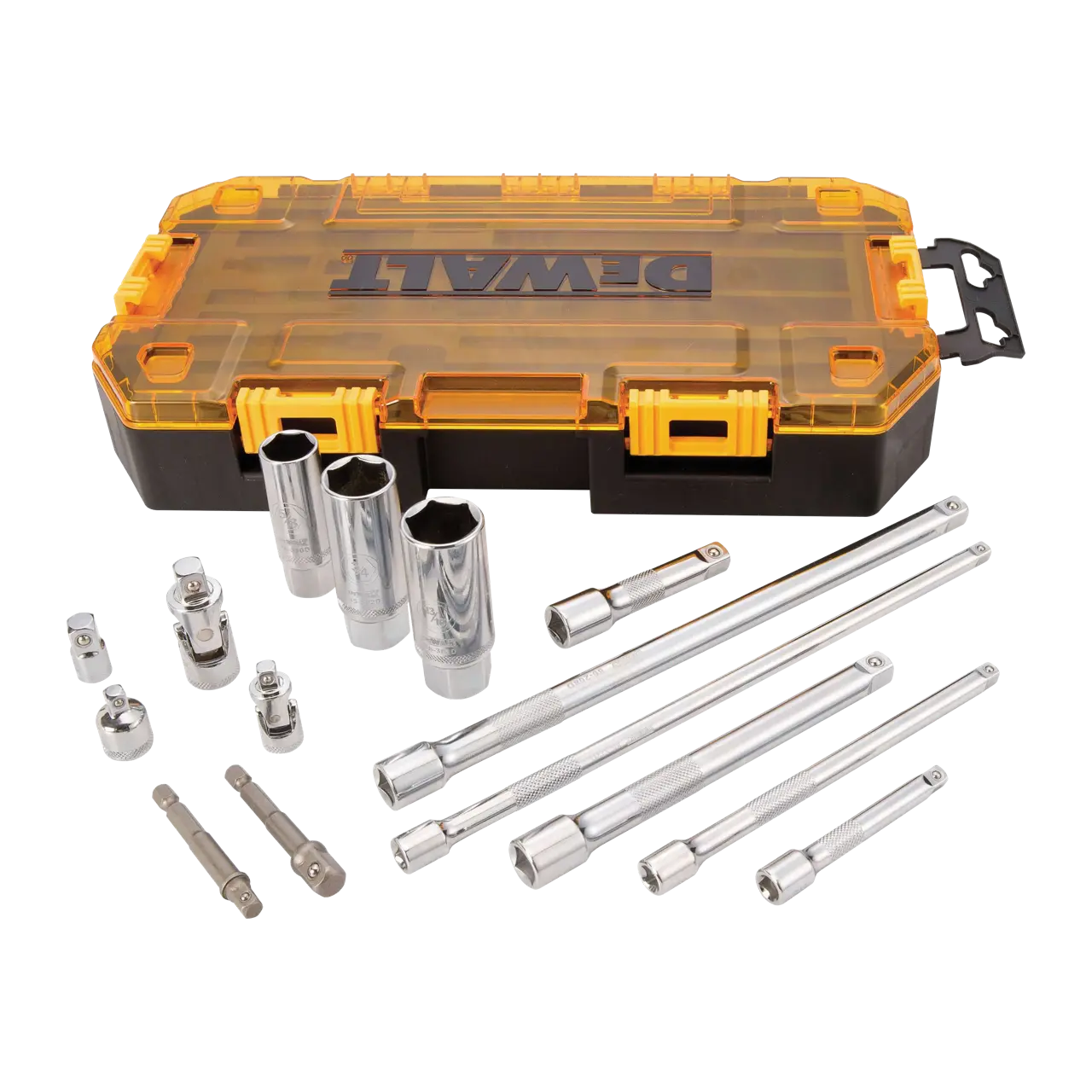 1/4-IN. (6.4mm) & 3/8-IN. (9.5mm) Drive Tool Accessory Set (15-Piece))