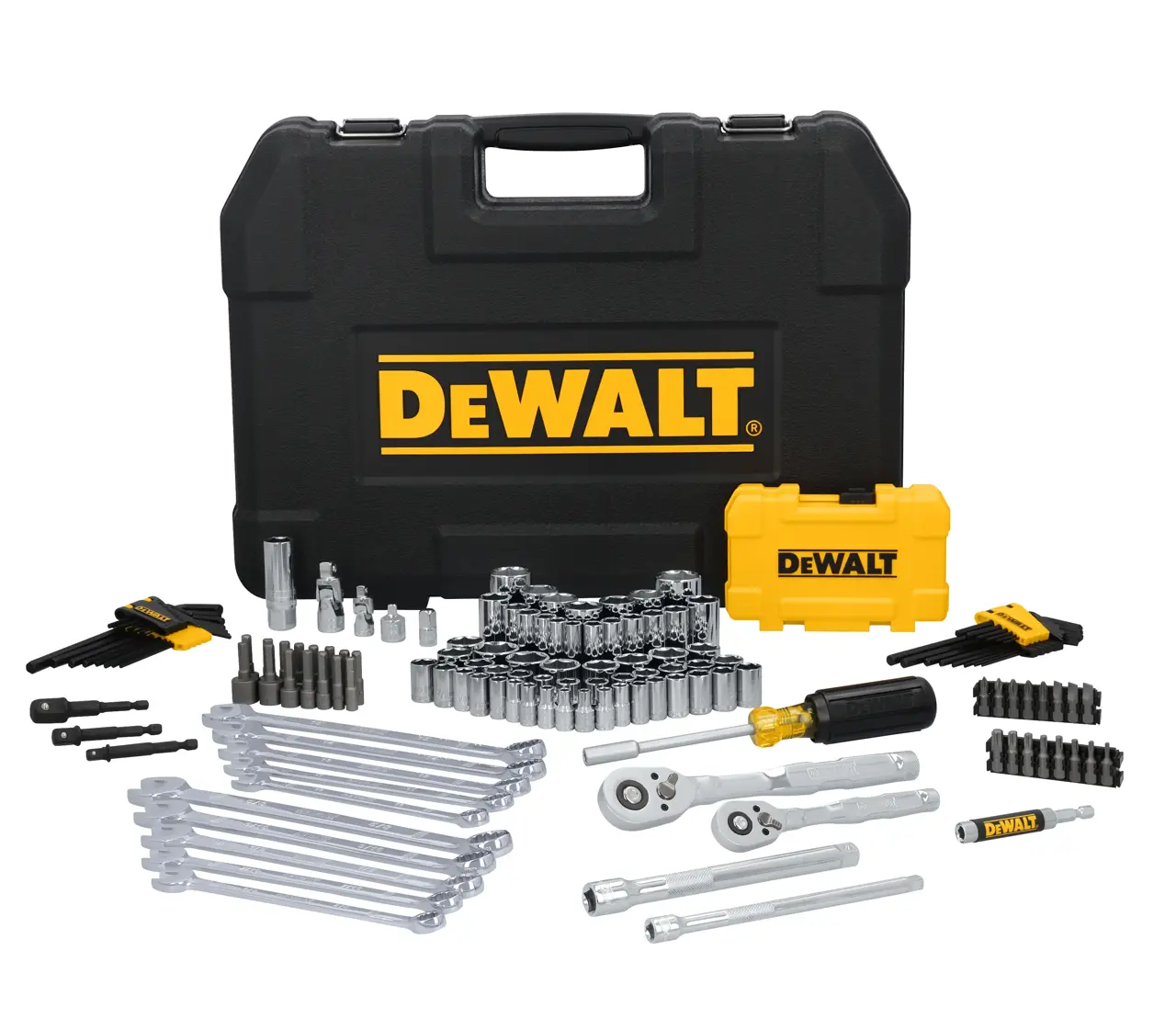 1/4-IN. and 3/8-IN. Drive Mechanics Tool Set (142-PC.)