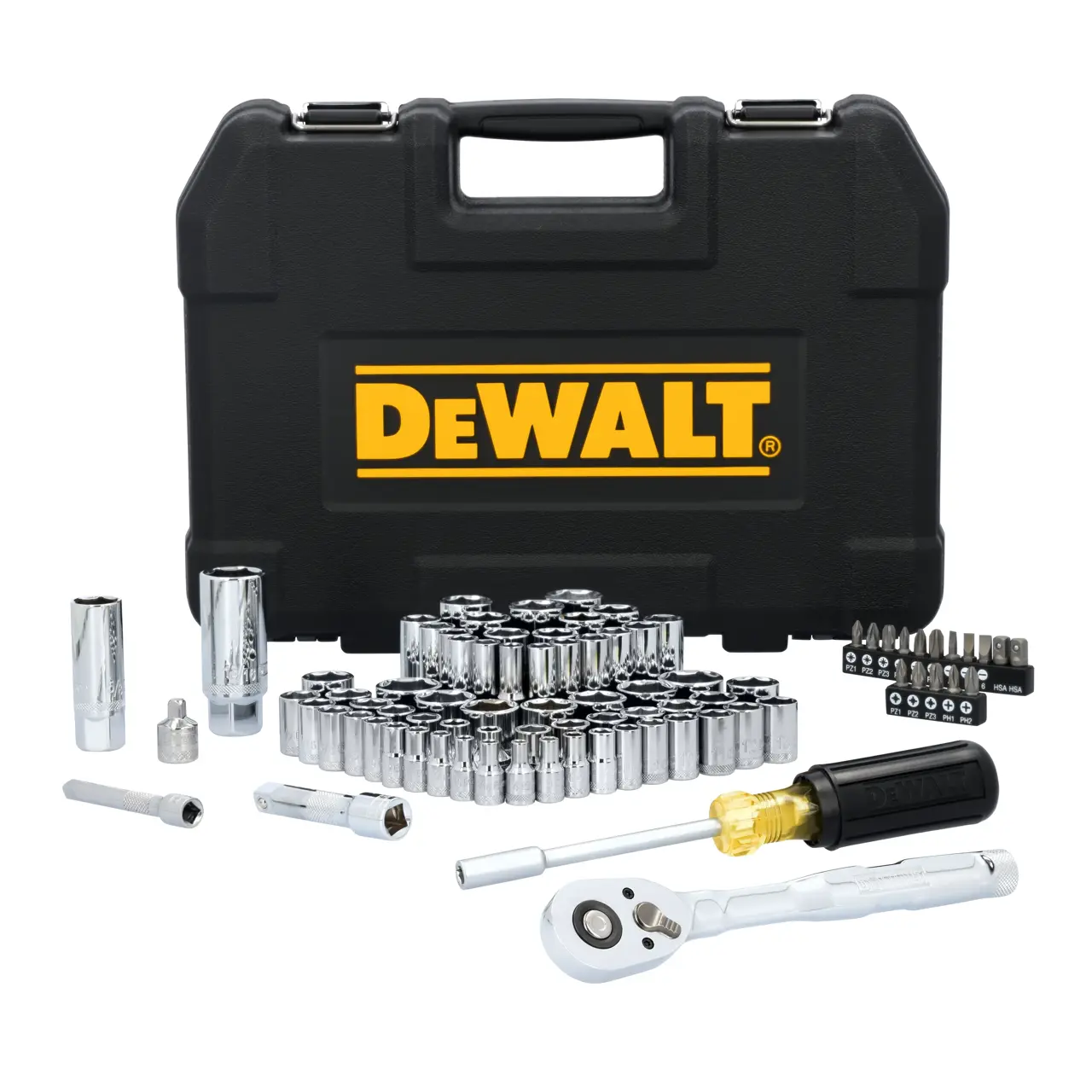1/4-IN. and 3/8-IN. Drive Mechanics Tool Set (84-PC.)