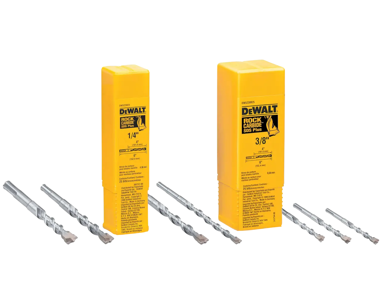 1/8-INCH X 3-Inch Percussion Drill Bit (25-Pack)