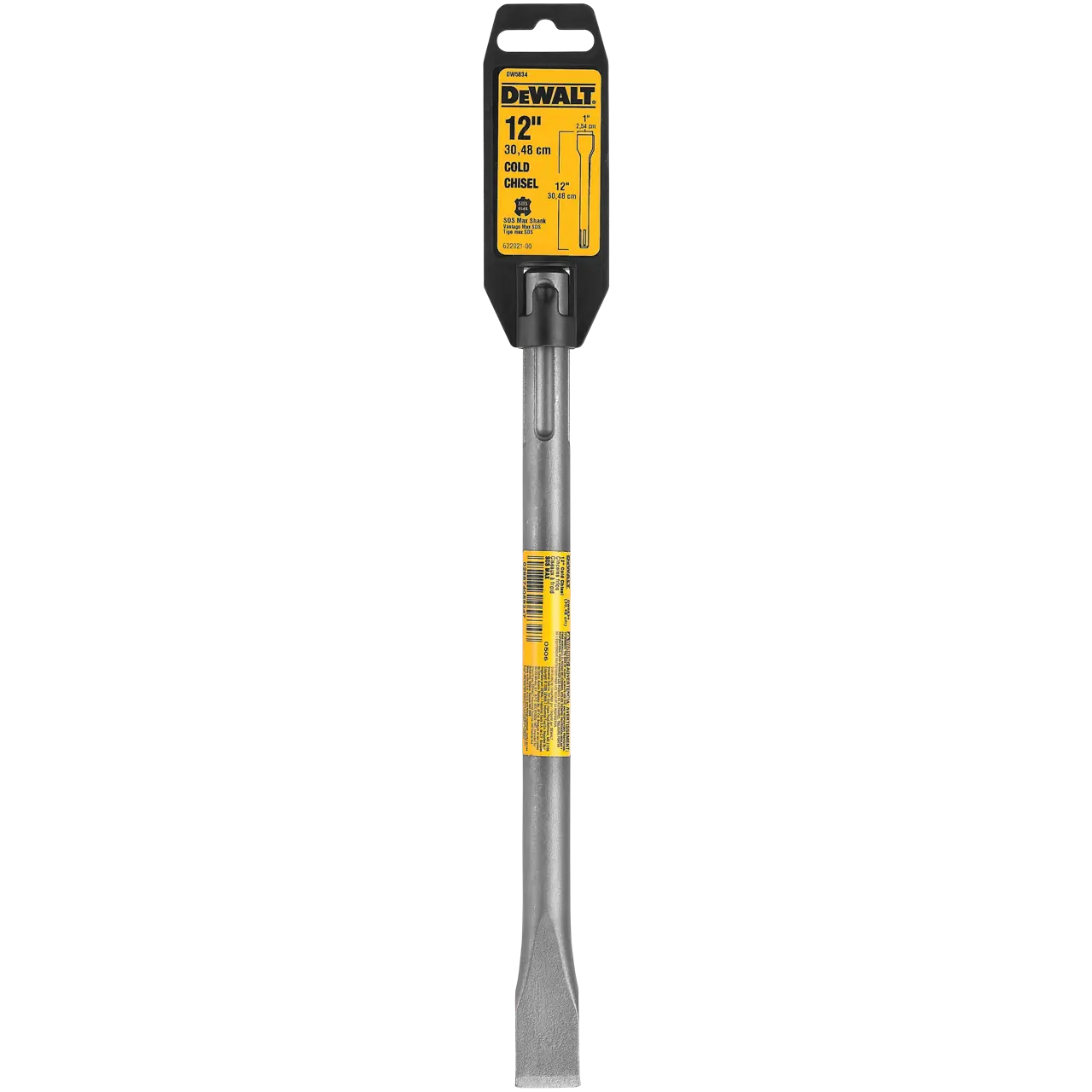 1-IN. X 12-IN. SDS MAX Cold Chisel (15-Pack)