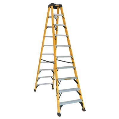 10 Ft Fiberglass Twin Front Step Ladder