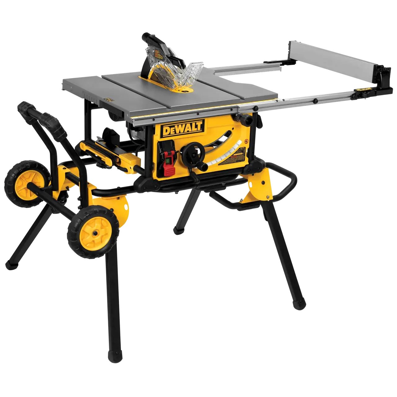 10 In. Jobsite Table Saw and Rolling Stand