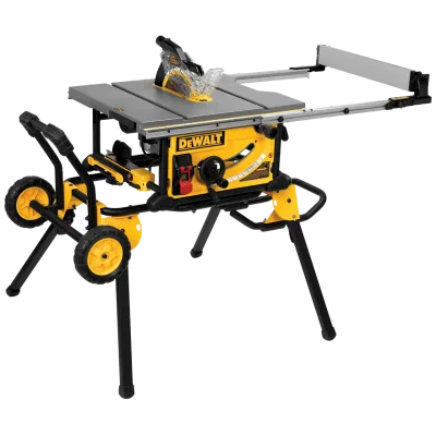 10 In. Jobsite Table Saw and Rolling Stand