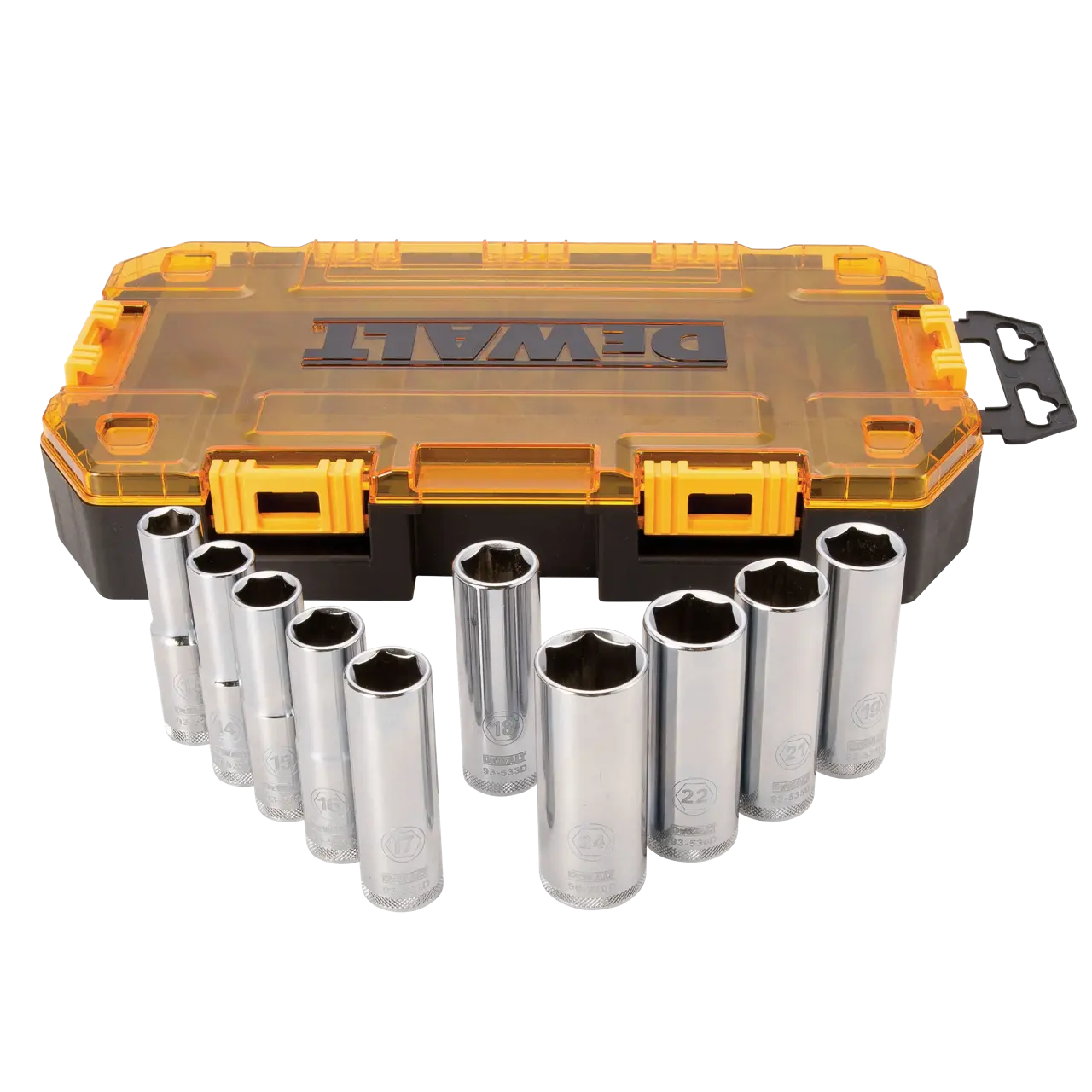 10-PC. 1/2 in Drive Deep Metric Socket Set