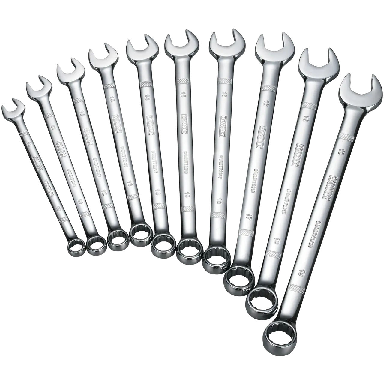 10 Piece Combination Metric Wrench Set