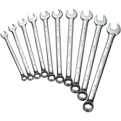 10 Piece Combination Metric Wrench Set