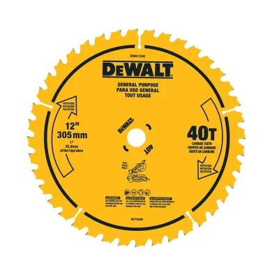 12-IN. (305mm) 40 Tooth Saw Blade