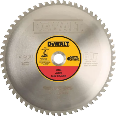 12-IN. (305mm) 60 Tooth Ferrous Metal Cutting Saw Blade