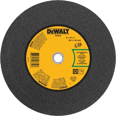 12-IN. High-speed concrete cutting wheel