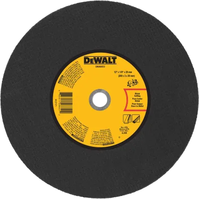 12-IN. X 1/8-IN.X 20-mm Aluminum Oxide Cut-Off Wheel for Metal
