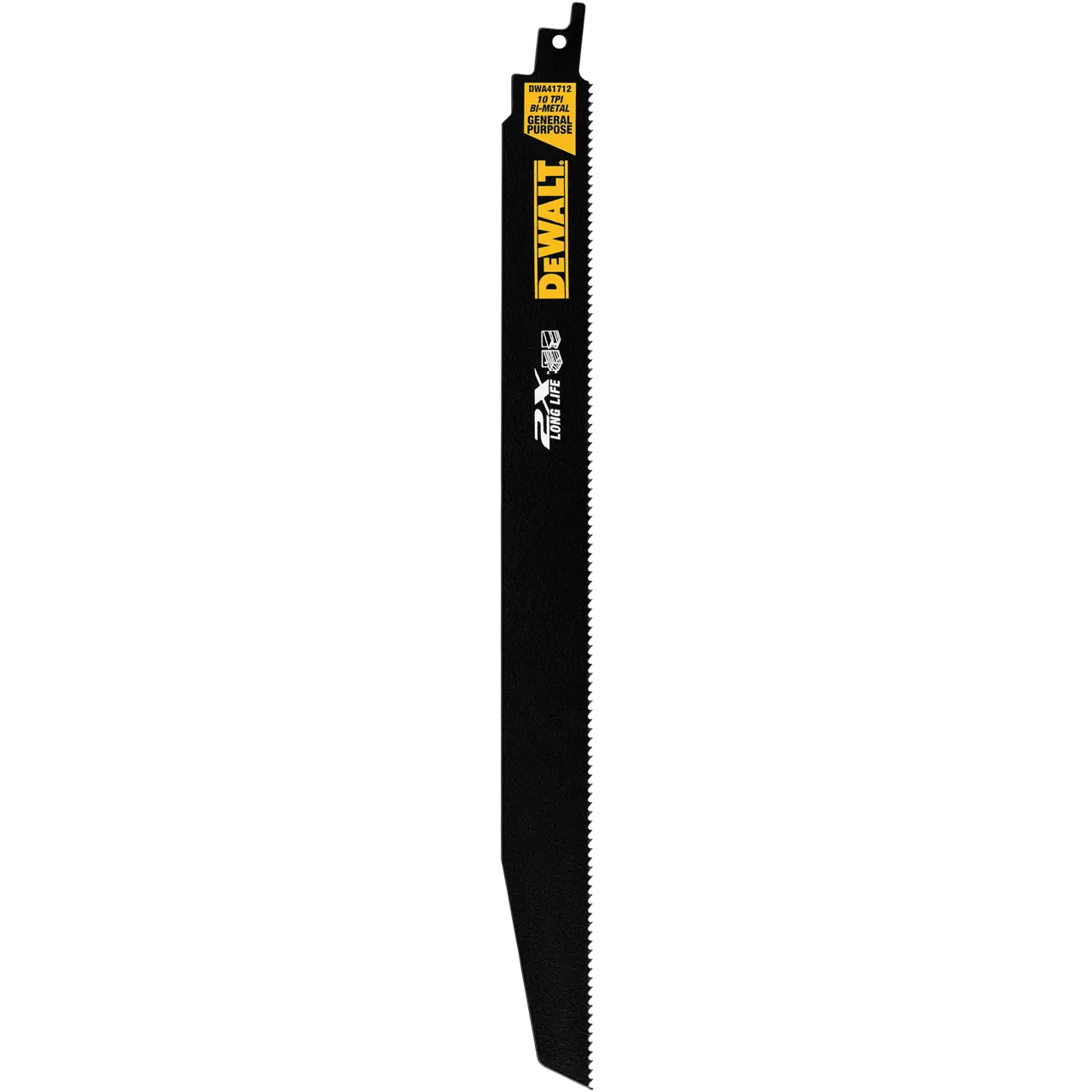 12-Inch 10TPI 2X Recip Blade (5-Pack)