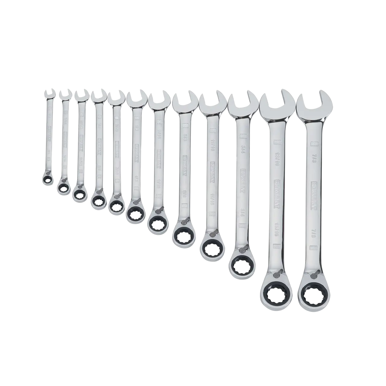 12 Piece Ratcheting Metric Wrench Set