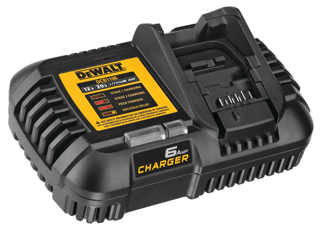12V MAX*/20V MAX*/flexvolt 6 Amp Fast Charger