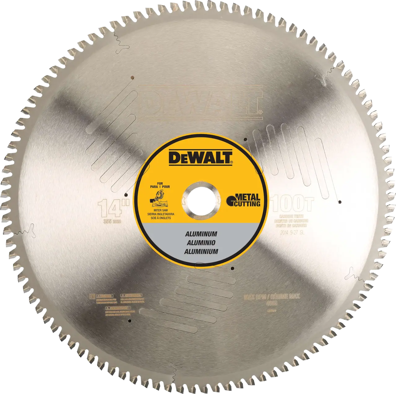 14-IN. 100T Metal Cutting Circular Saw Blade (356mm)
